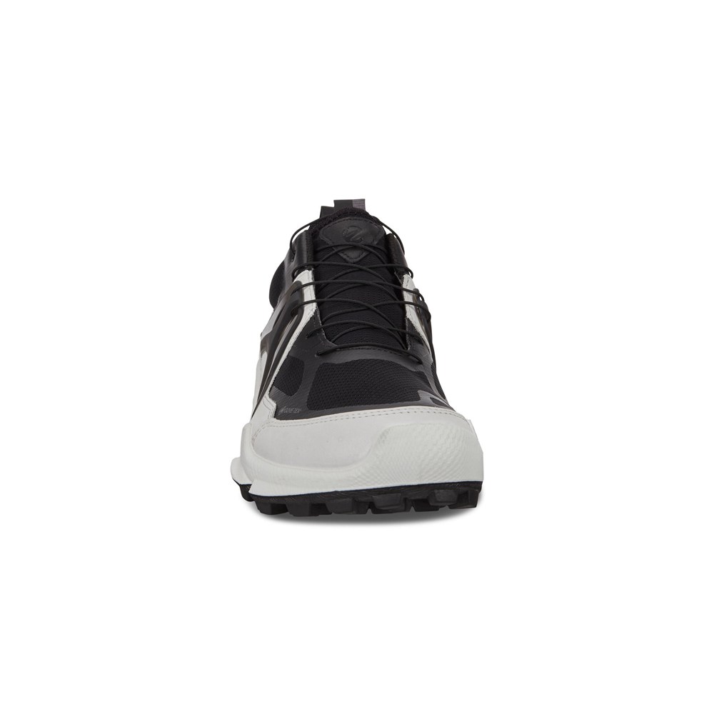 Tenis Hombre - ECCO Biom C-Trail Bajos Gtx - Blancos/Negros - ZLG403195